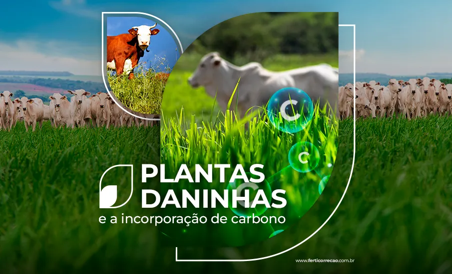 Plantas daninhas e a incorporação de carbono?