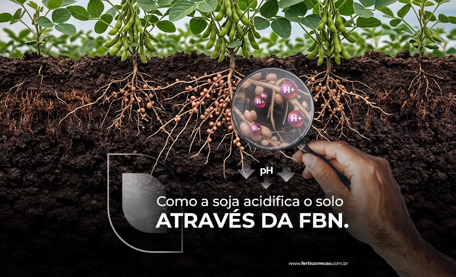 Geração de acidez através da Fixação Biológica de Nitrogênio